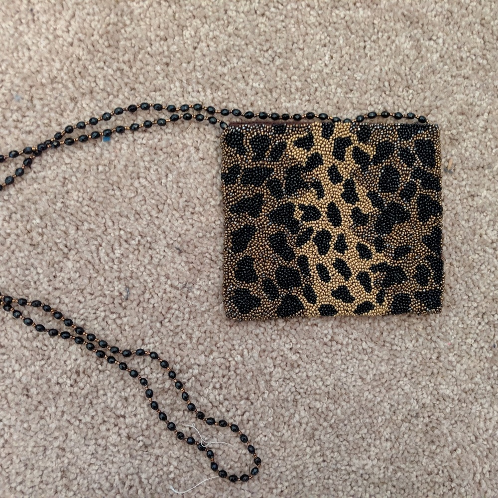 Moyna beaded evening bag